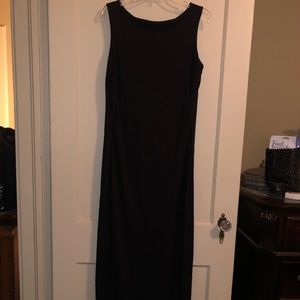 Express black maxi dress